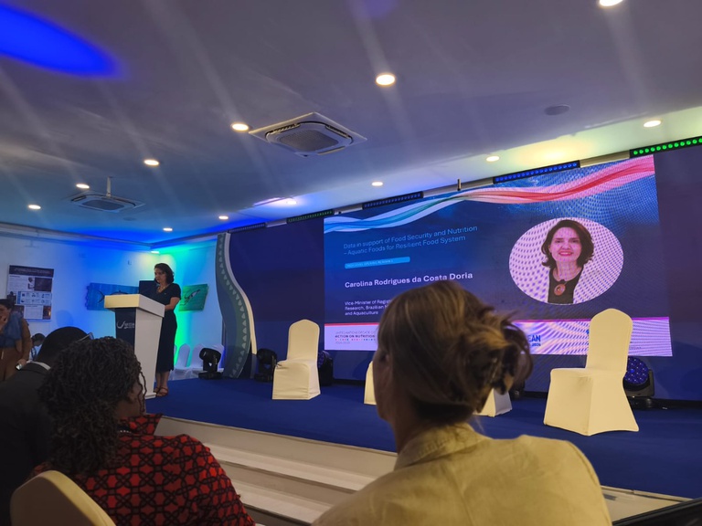 O Brasil destaca a importância dos alimentos aquáticos durante a Our Ocean Conference, no Quênia