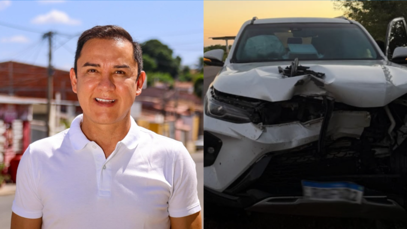 Deputado estadual Neilton Diógenes sofre acidente na BR 405