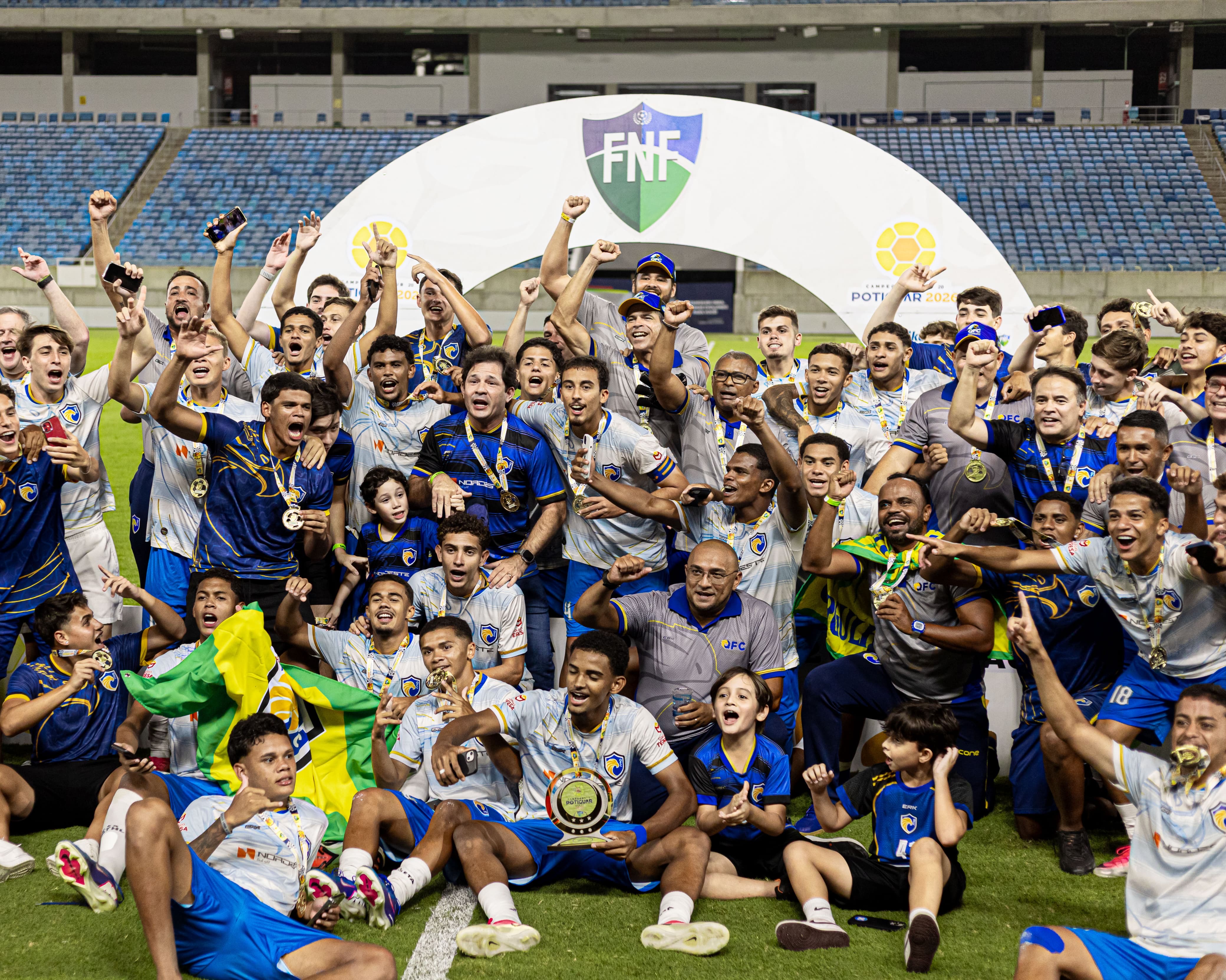QFC SAF supera América-RN nos pênaltis e conquista o Campeonato Potiguar Sub-20