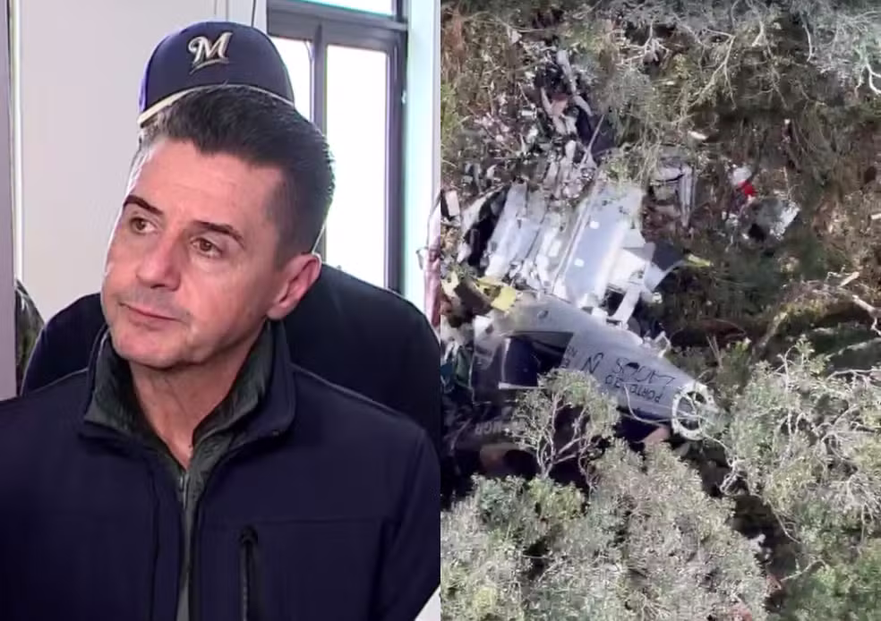Sócio de Rick decide viajar de carro e não embarca em helicóptero que caiu em SC