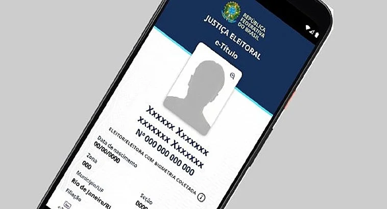 E-Título permite justificar ausência fora do município eleitoral