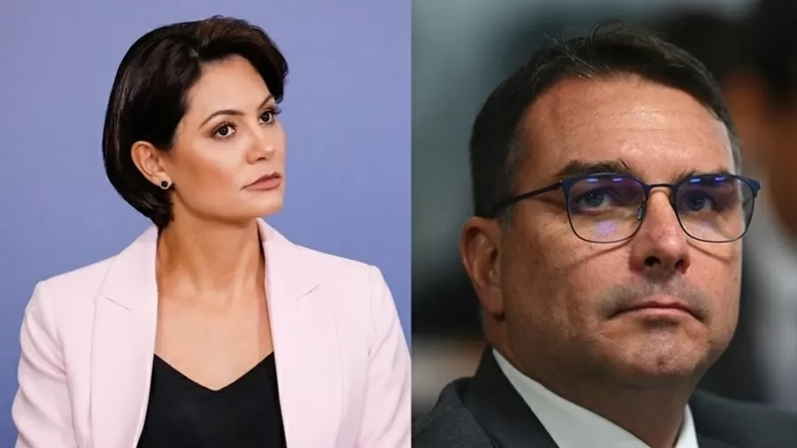 Michelle anuncia saída da presidência do PL Mulher após atrito com Flávio Bolsonaro