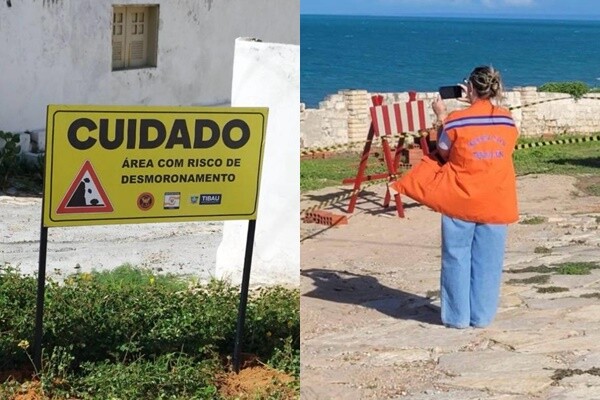 Defesa Civil realiza inspeção na Pedra do Chapéu e reforça medidas de segurança em Tibau