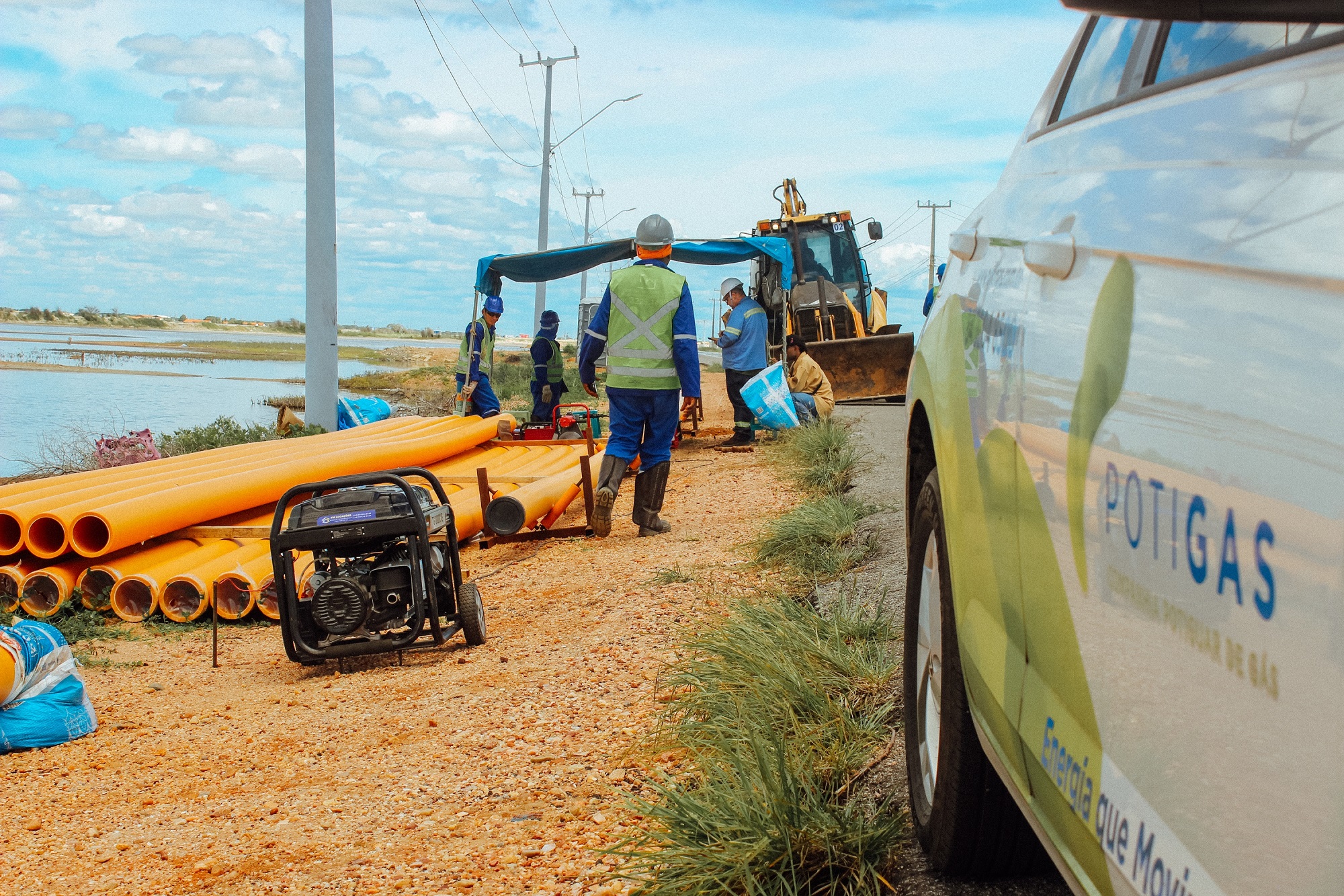 Obras do Polo Gás Sal se aproximam de 80% de conclusão