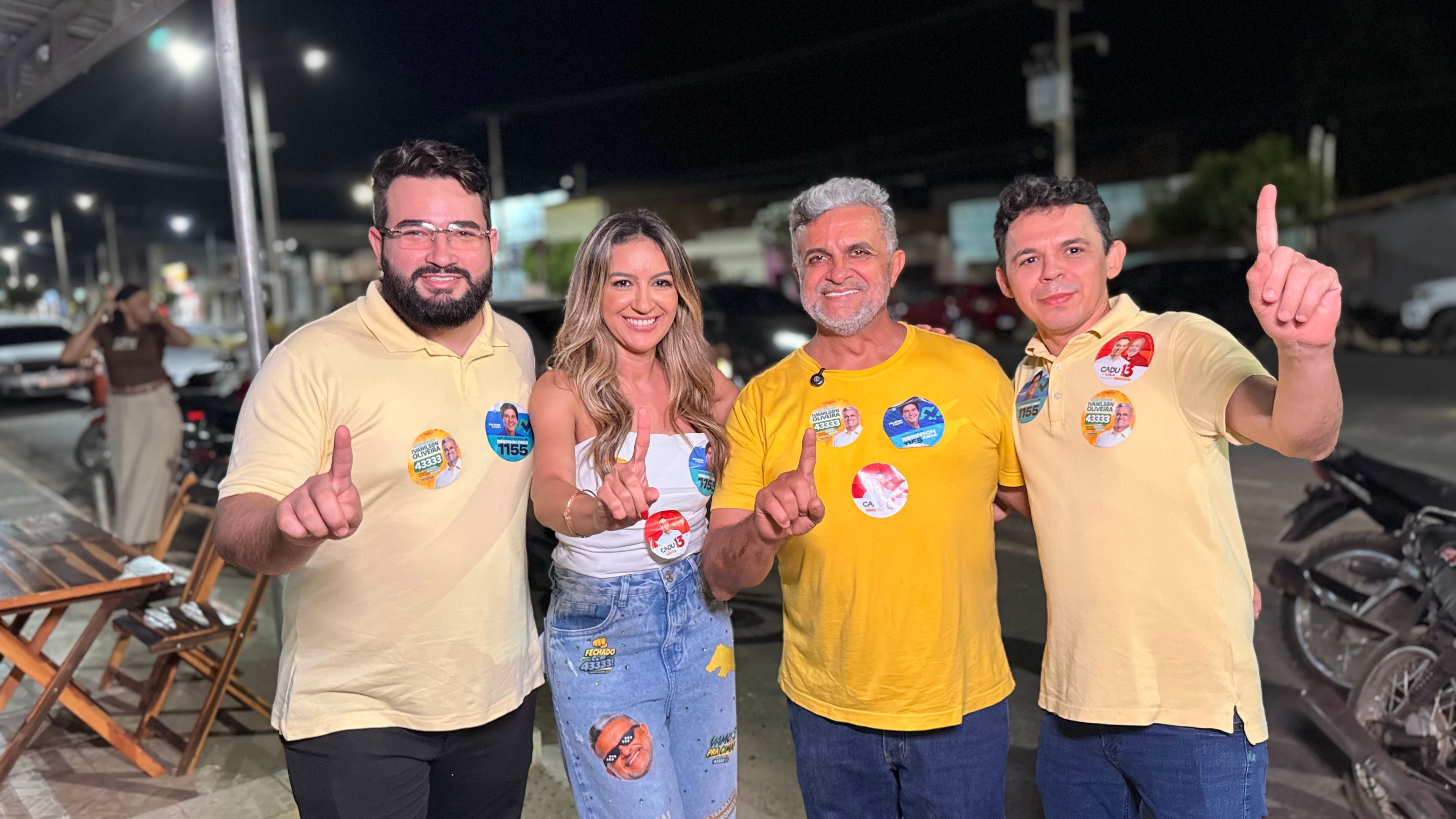 Aninha de Robertão reúne apoiadores em Baraúna em ato de apoio à campanha de Ivanilson Oliveira